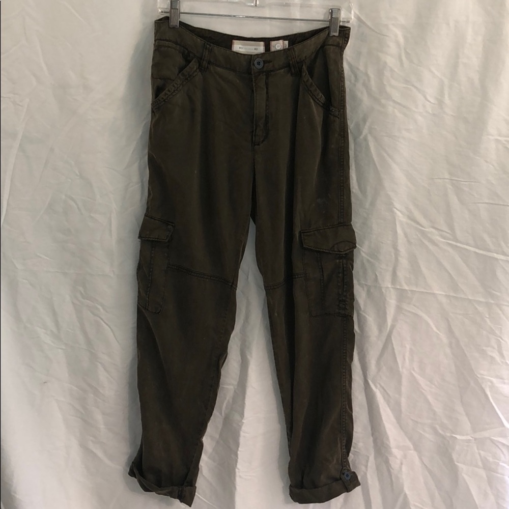 Anthropologie army green